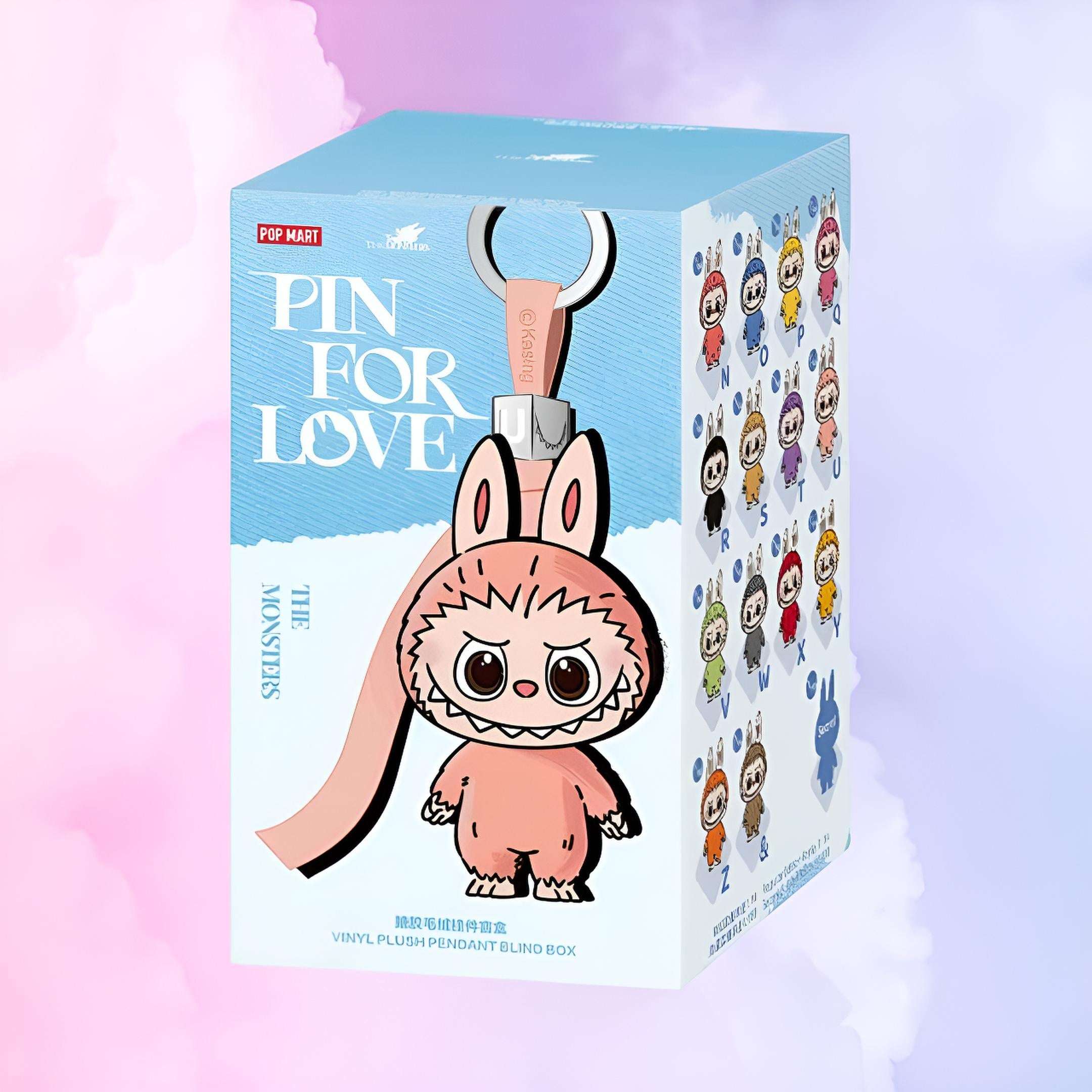 THE MONSTER PIN FOR LOVE LABUBU6点セット Pop Mart Labubu The Monsters Pin for Love Series Vinyl Plush