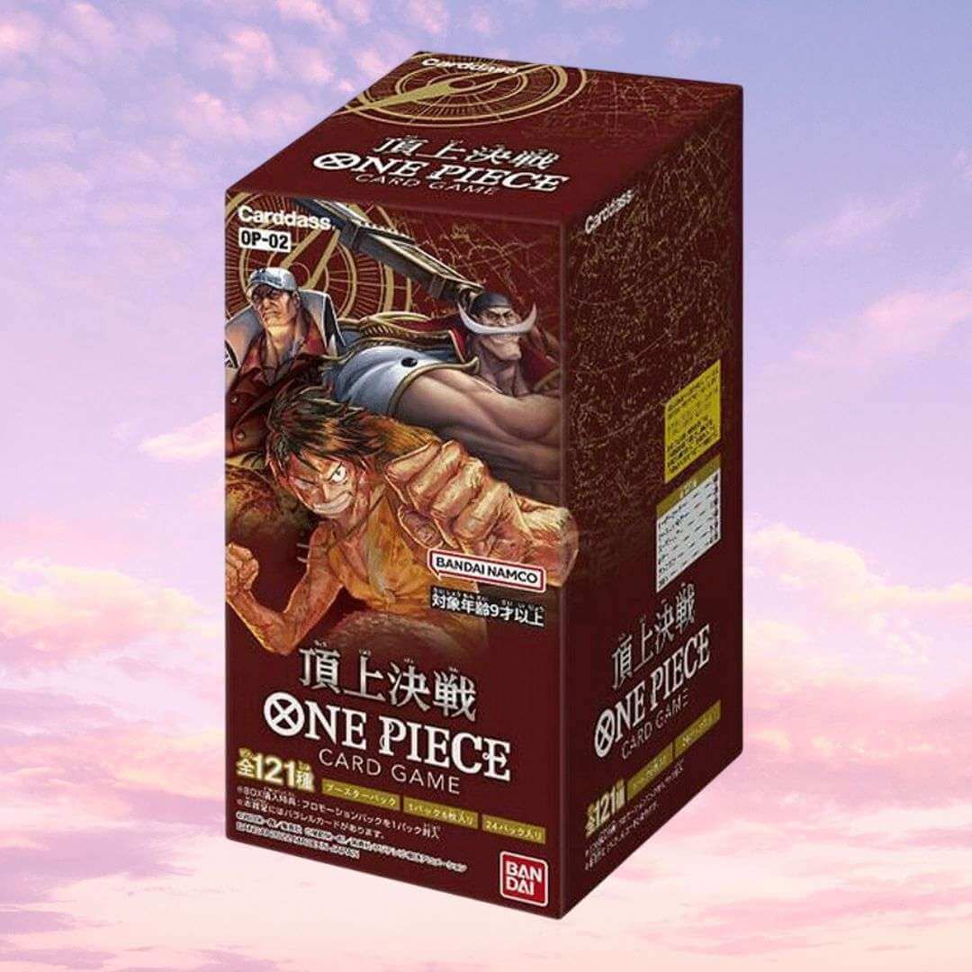 One Piece OP-02 - Paramount War Japanese Booster Box One Piece OP-02 - Paramount War Japanese Booster Box