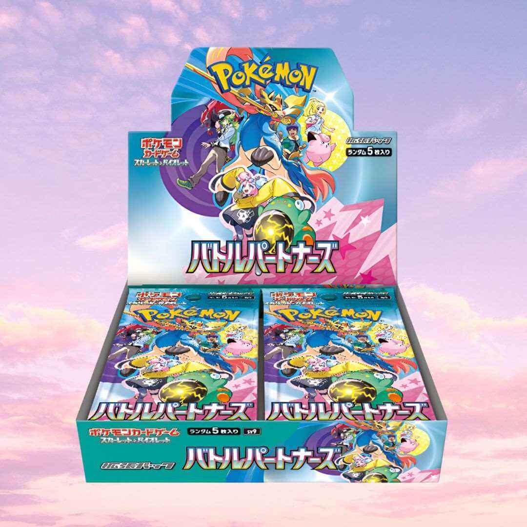 pokemon japan booster box Pokemon Battle Partners Japanese Booster Box – Keef's Cards