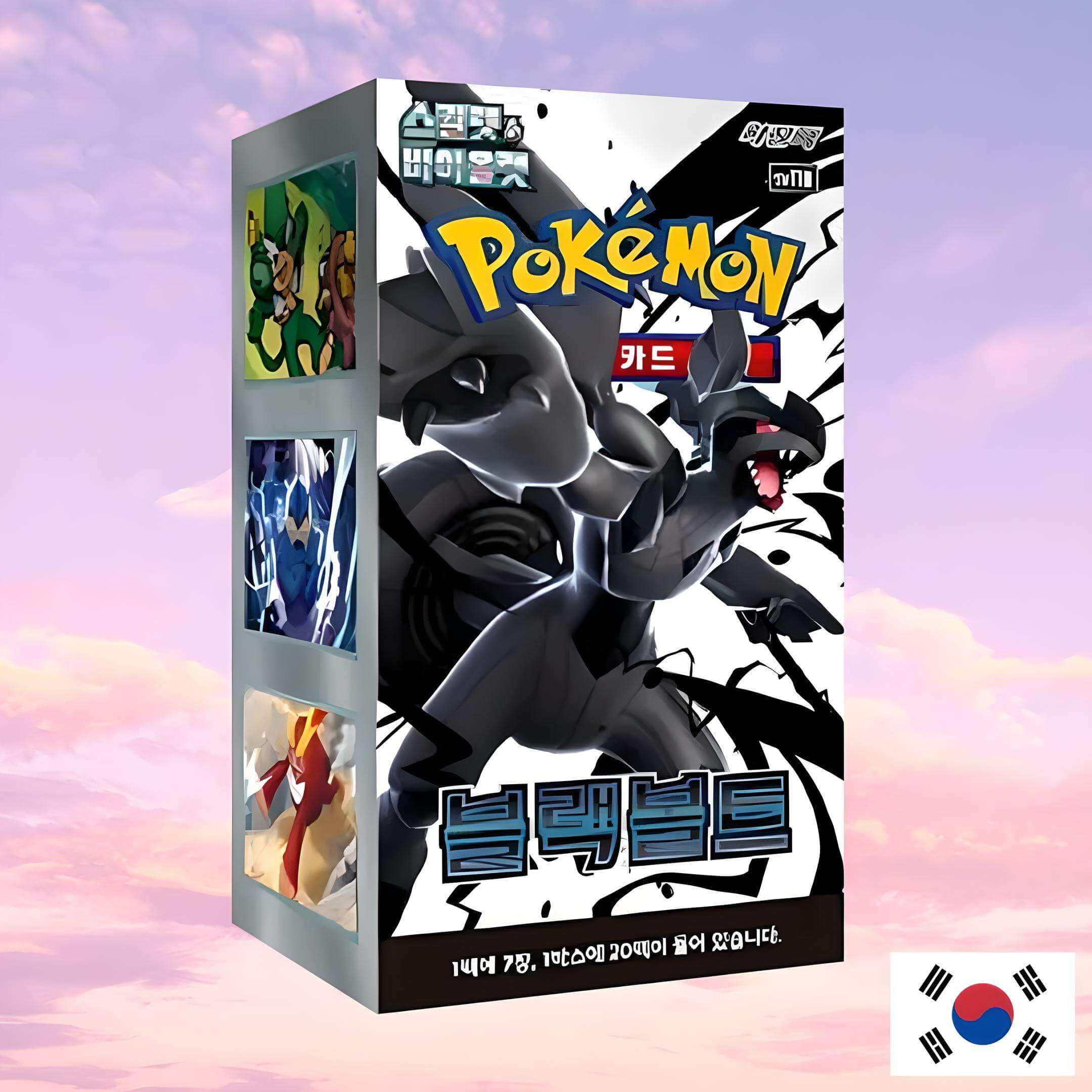 Pokemon Black Bolt Korean Booster Box Pokemon Black Bolt Korean Booster Box