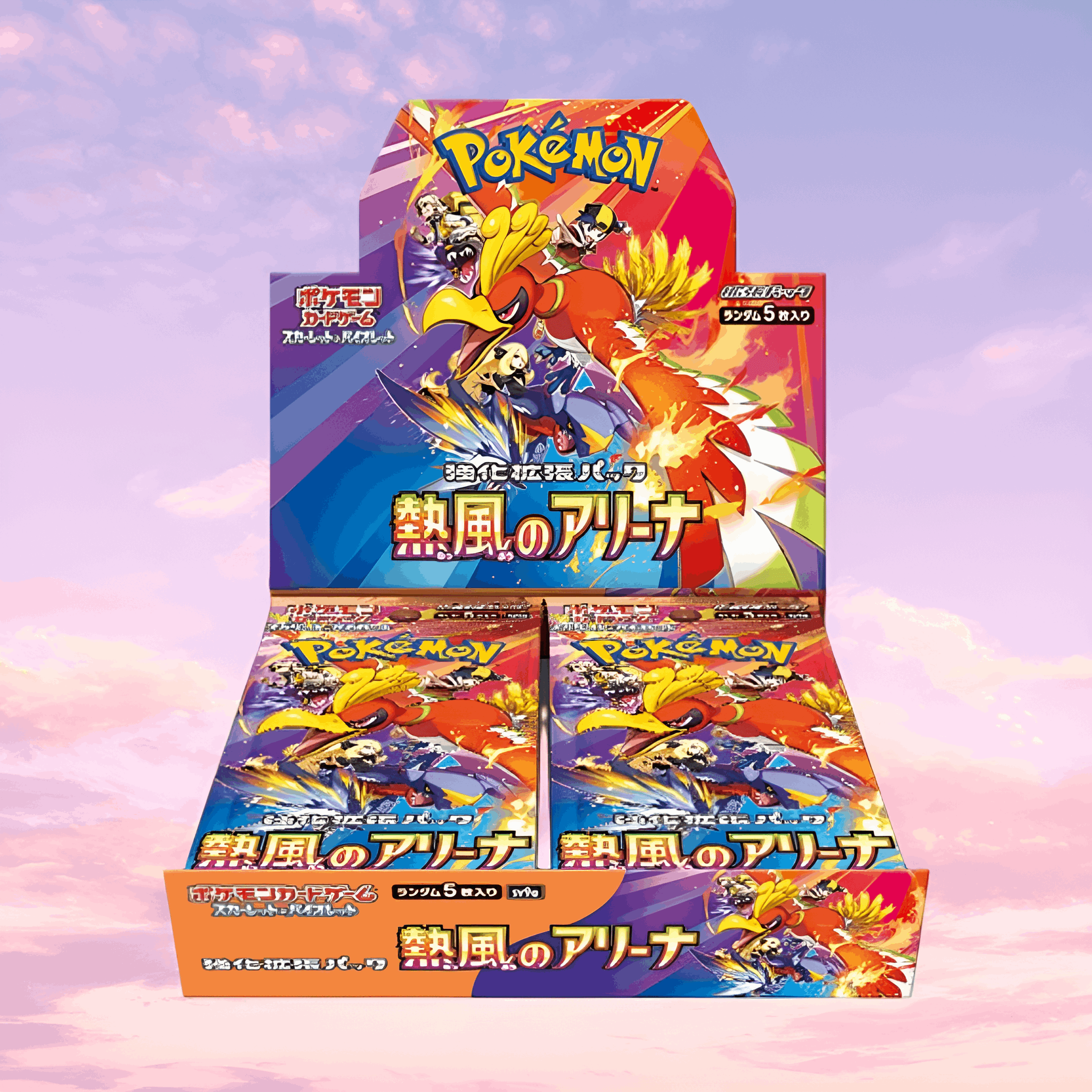 Pokemon Heat Wave Arena Booster Box (Japanese) Pokemon Heat Wave Arena Booster Box (Japanese)