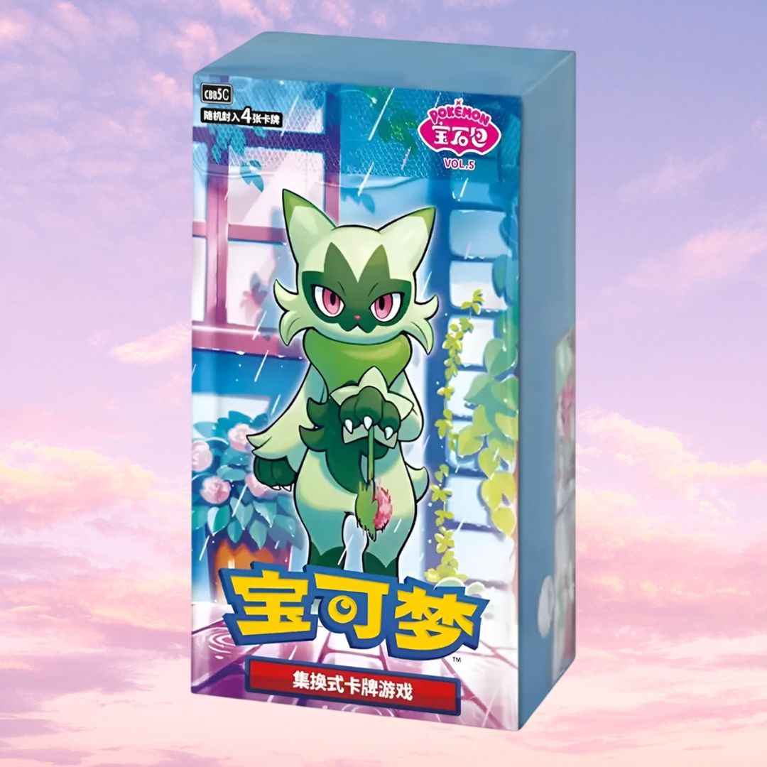 pokemon chinese booster box Gem Pack Vol. 5 Booster Box (Chinese)