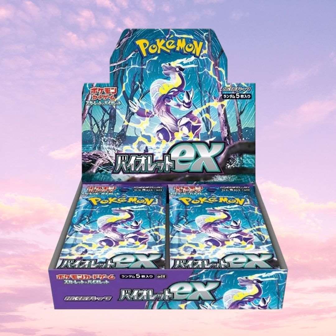 Pokemon Violet EX Booster popular Box