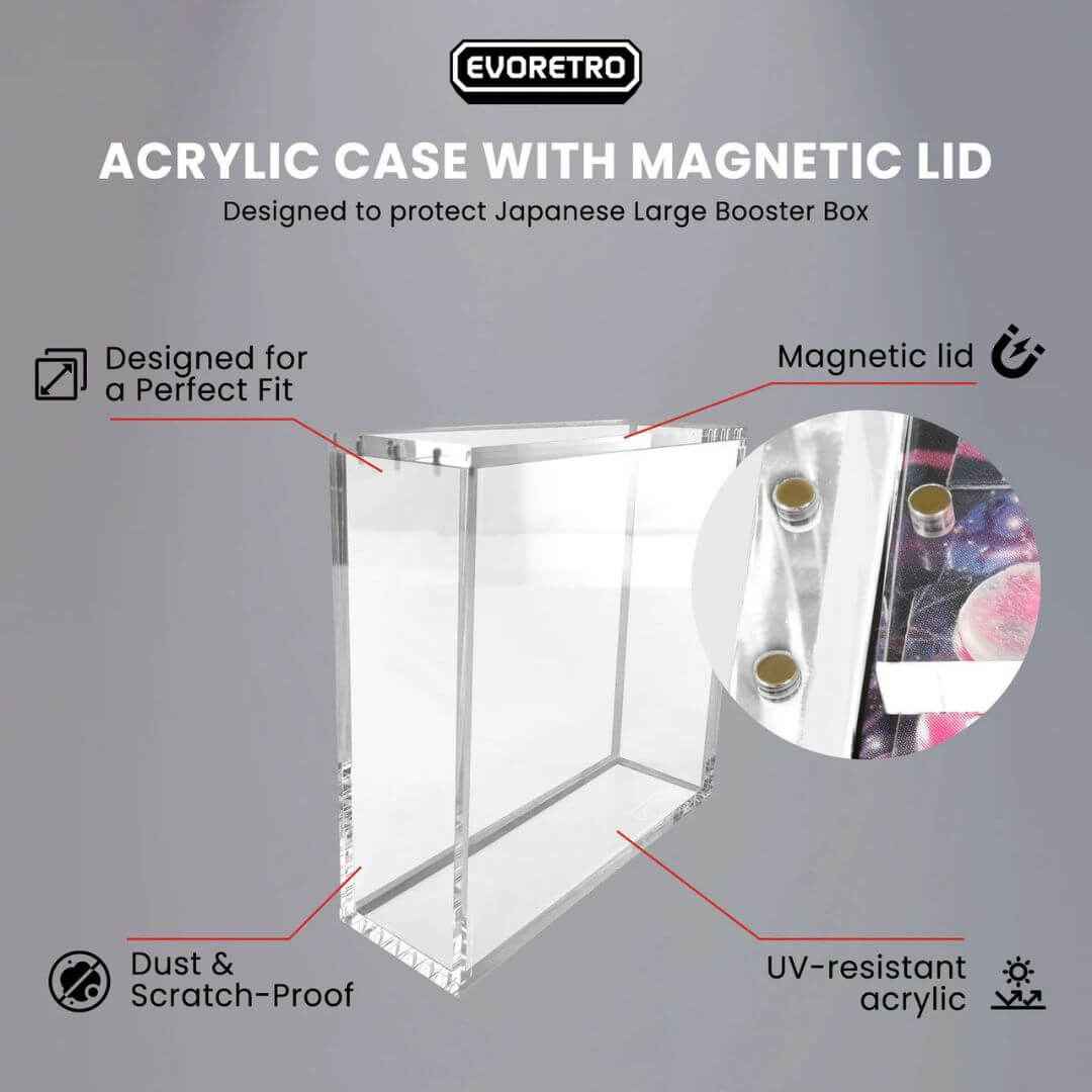 magnetic booster box case EVORETRO