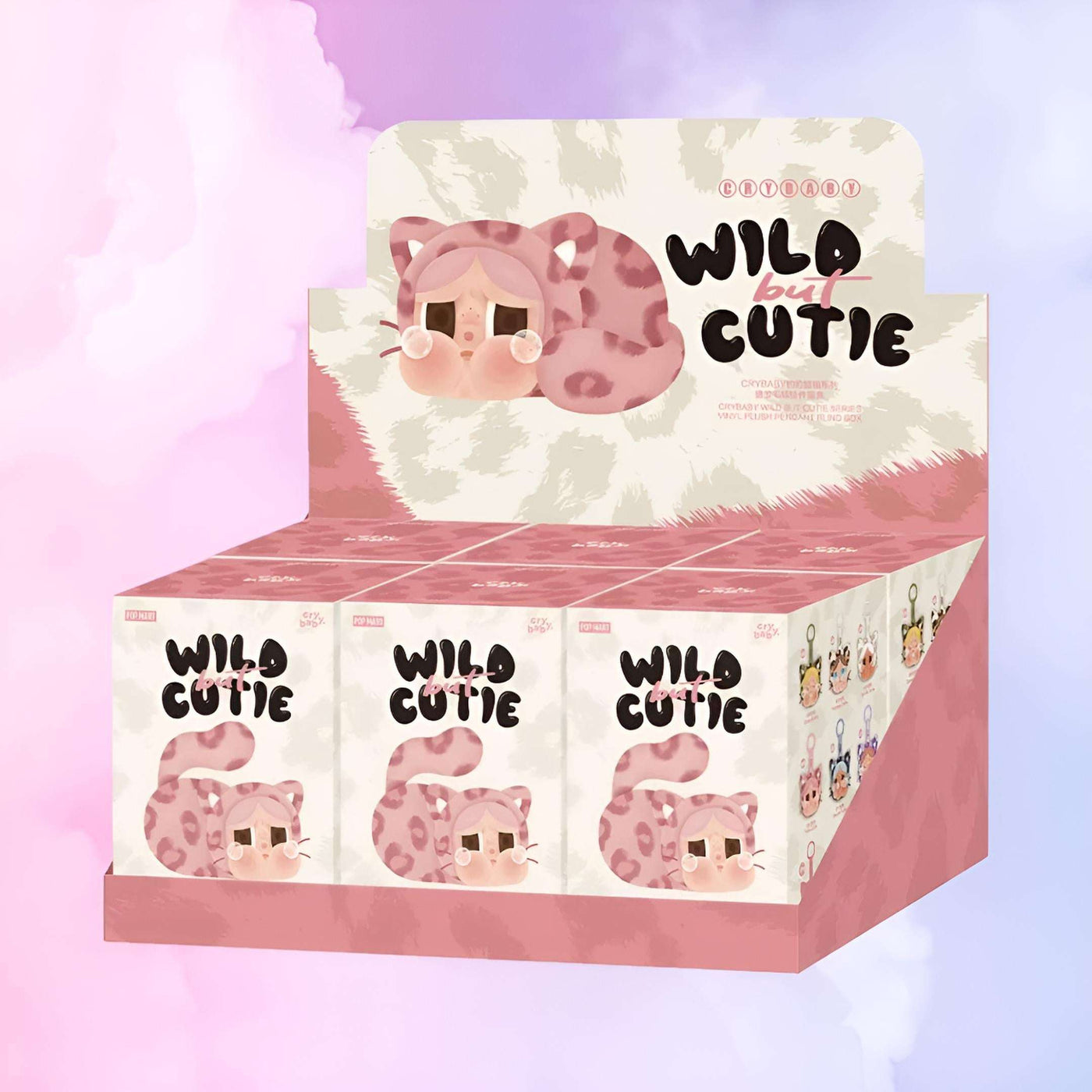 Popmart CryBaby - Wild But Cutie Plush Charm Blind Box