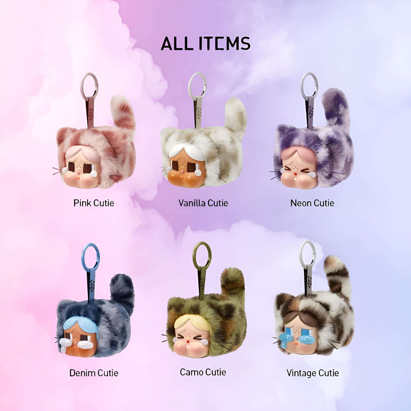 Popmart CryBaby - Wild But Cutie Plush Charm Blind Box