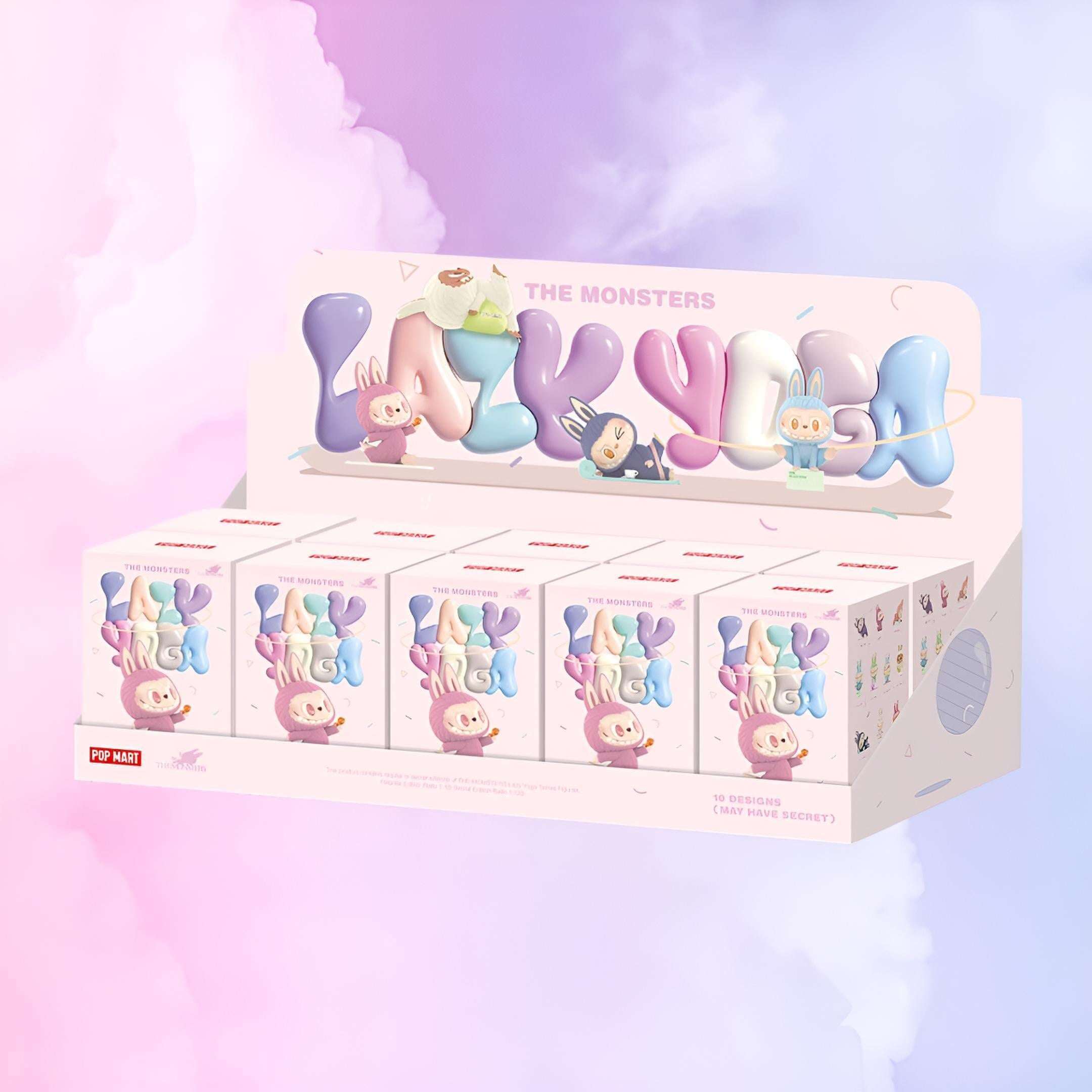Labubu The Monsters Lazy Yoga Series Blind Box