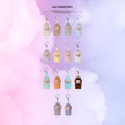 Labubu The Monsters Pin for Love Series Blind Box (A-M)