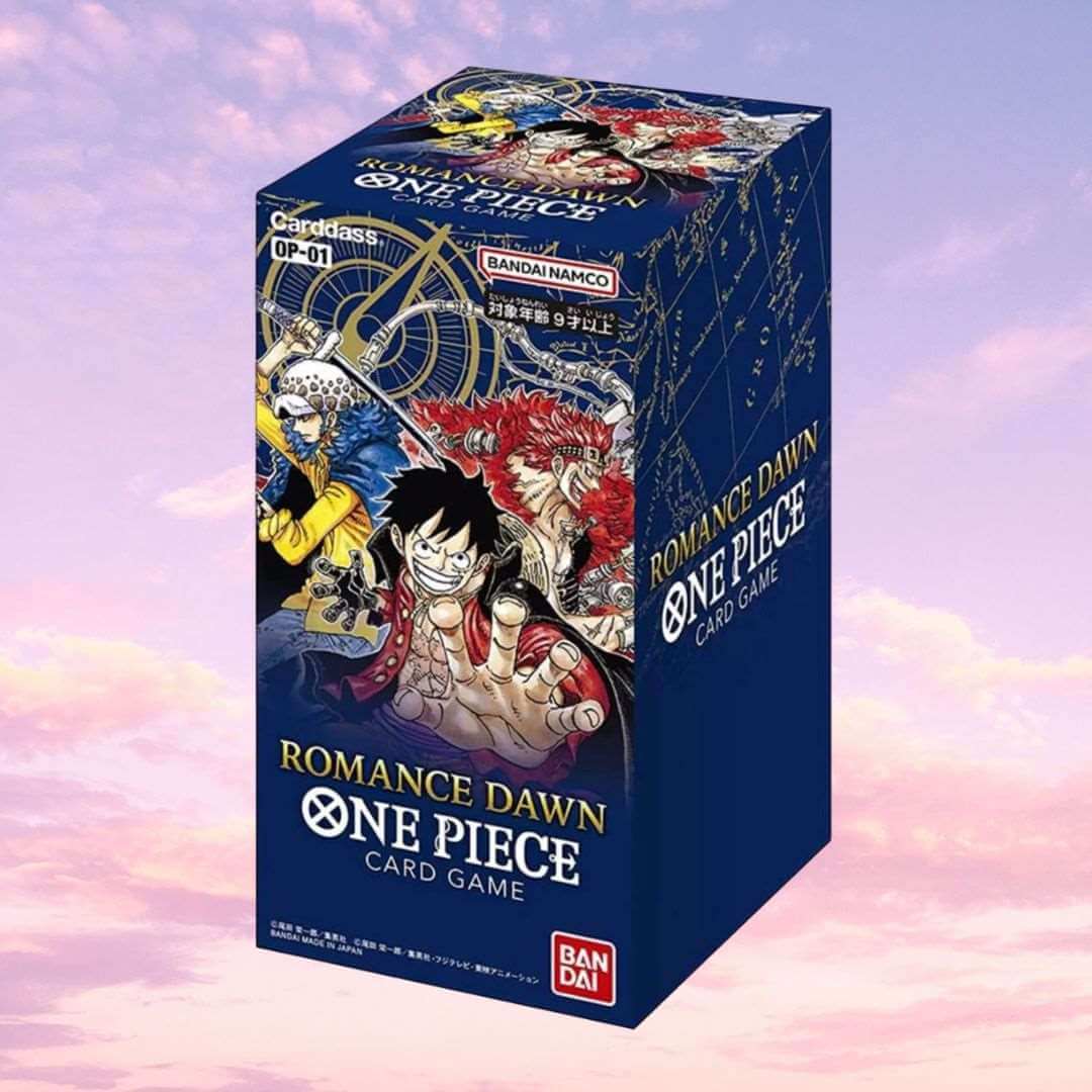 One Piece OP-01 - Romance Dawn Japanese Booster Box One Piece OP-01 - Romance Dawn Japanese Booster Box