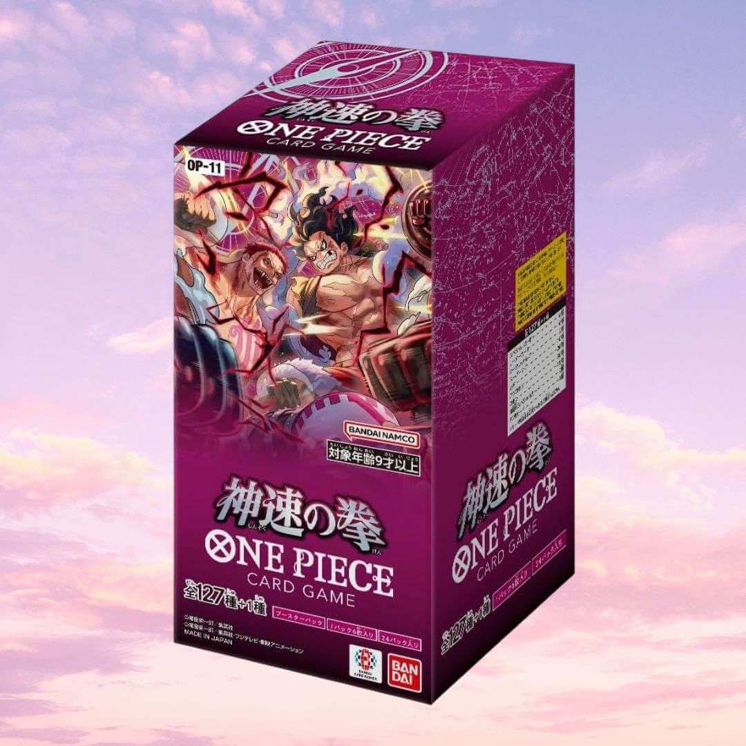 One Piece OP-11 - A Fist of Divine Speed Japanese Booster Box - Keef's Cards