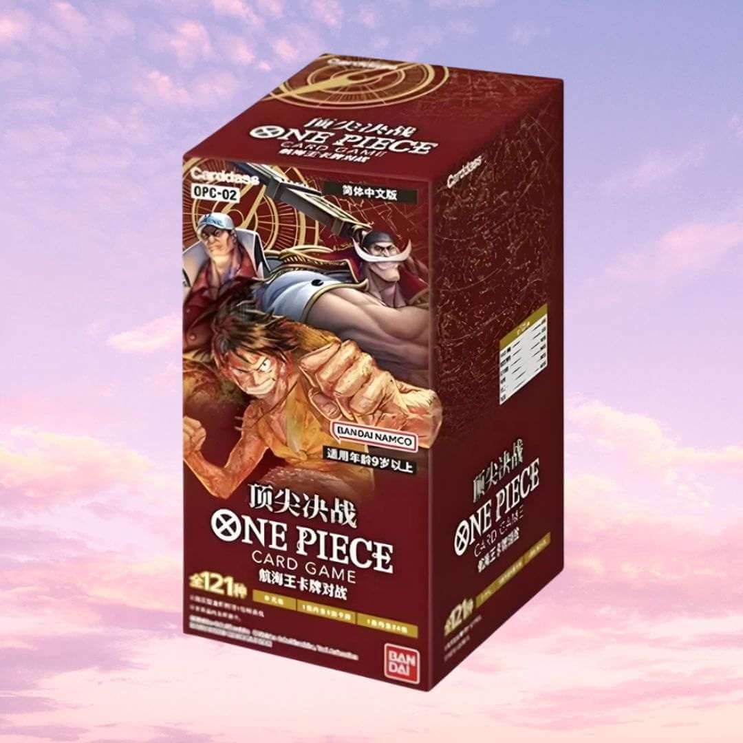 One Piece OPC-02 - Paramount War Chinese Booster Box - Keef's Cards