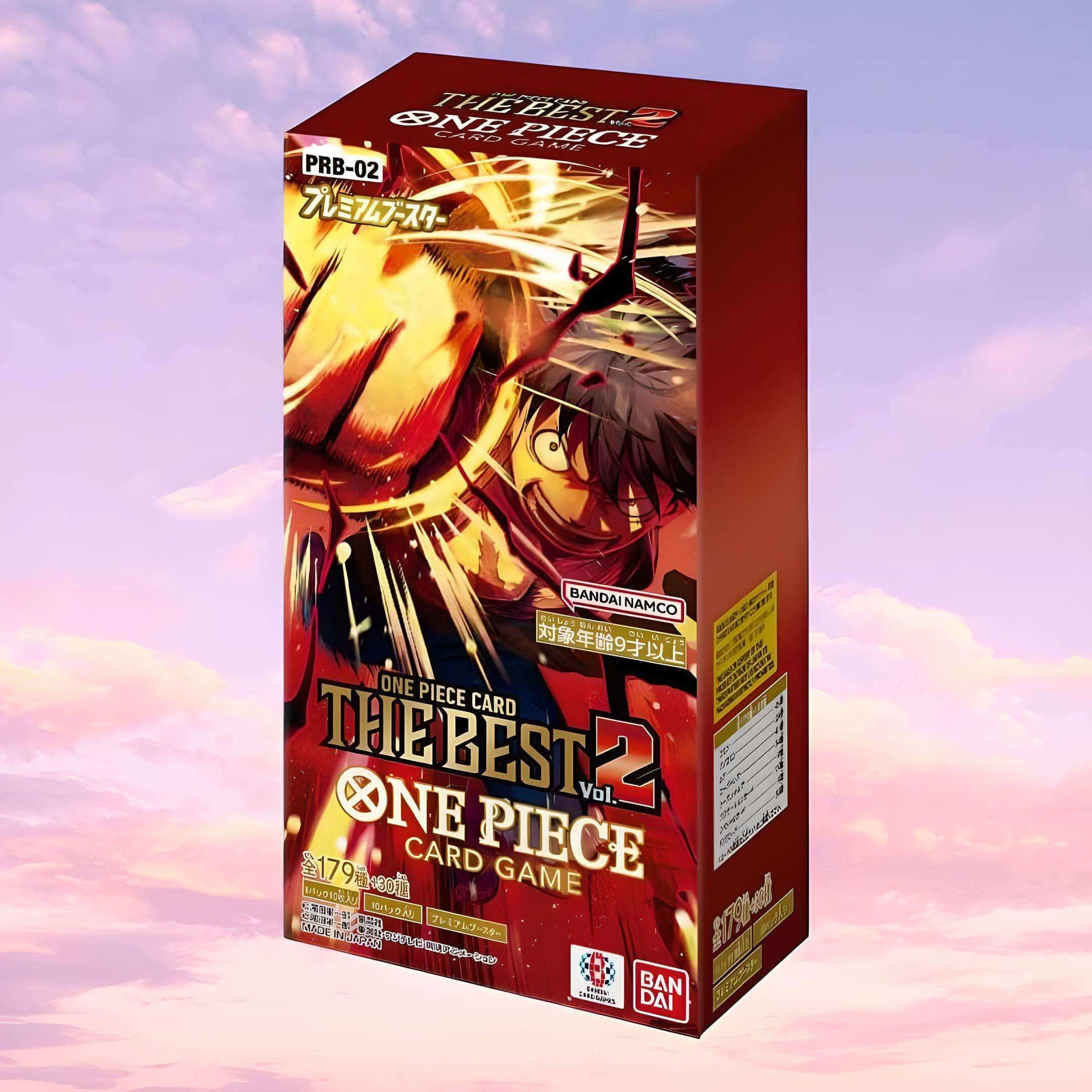 One Piece PRB-02 - The Best Vol.2 Premium Japanese Booster Box One Piece PRB-02 - The Best Vol.2 Premium Japanese Booster Box