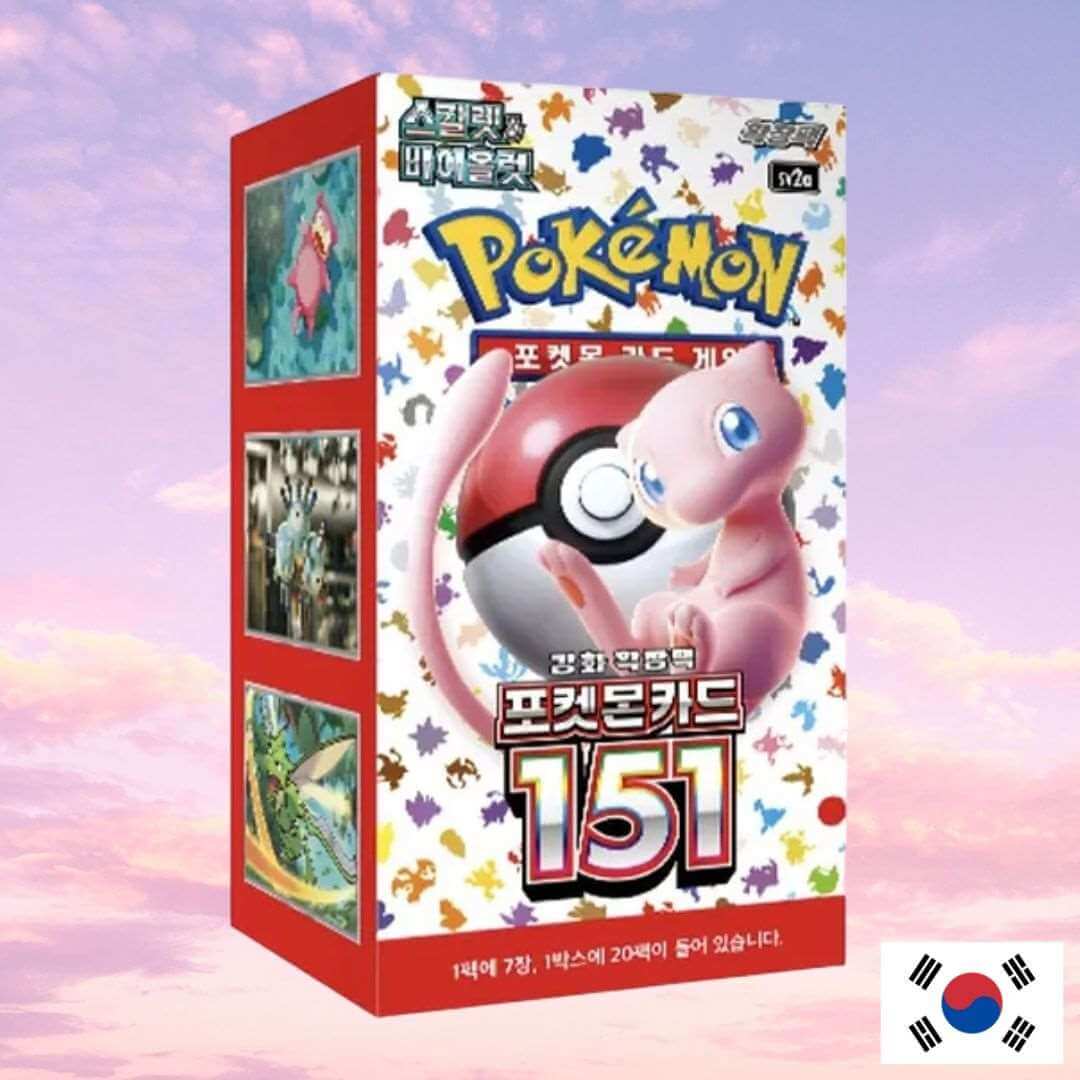 Pokemon 151 Korean Booster Box - Keef's Cards