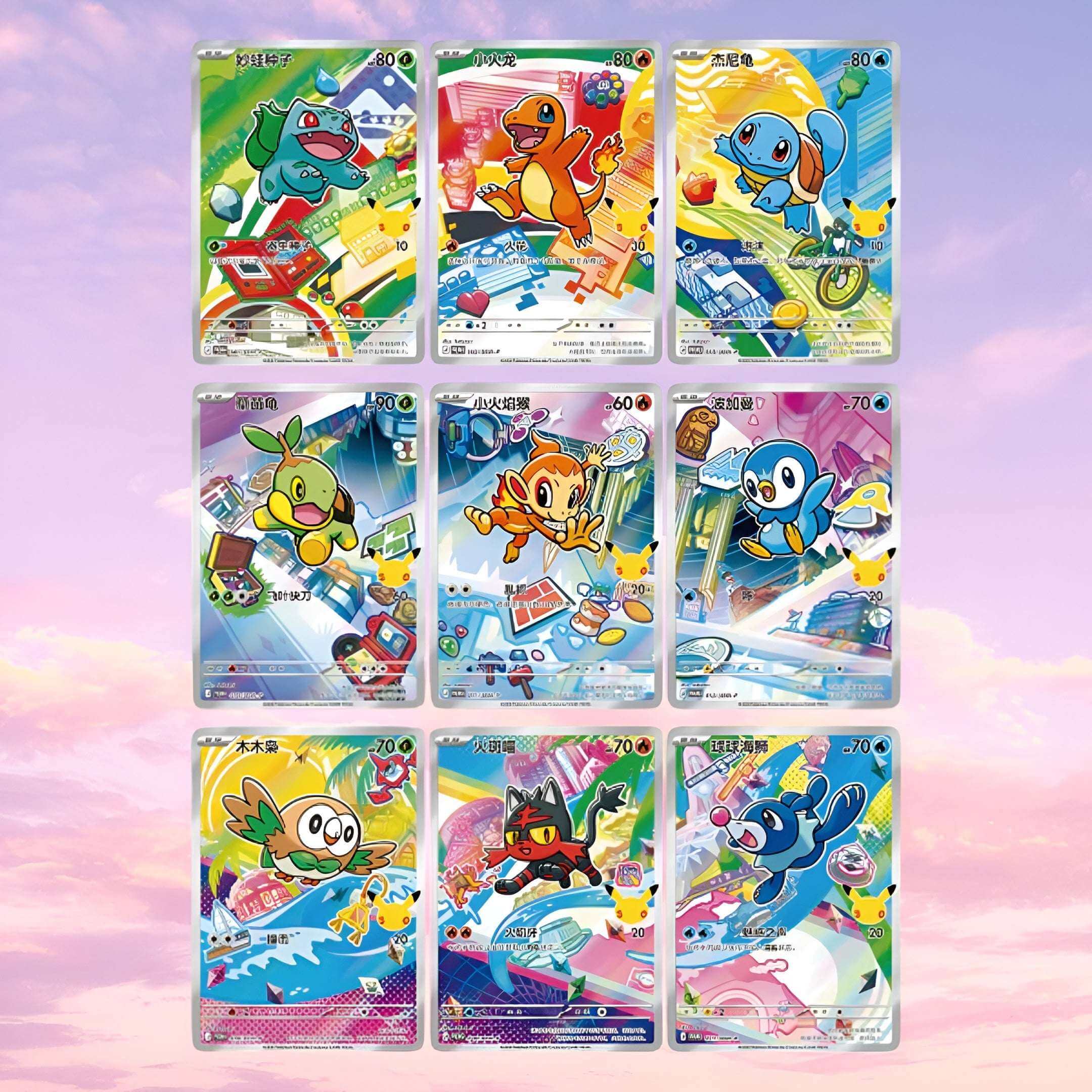Pokemon 30th Anniversary Celebration: Original Partner Card Set Vol. 1 Simplified Chinese - Keef's Cards