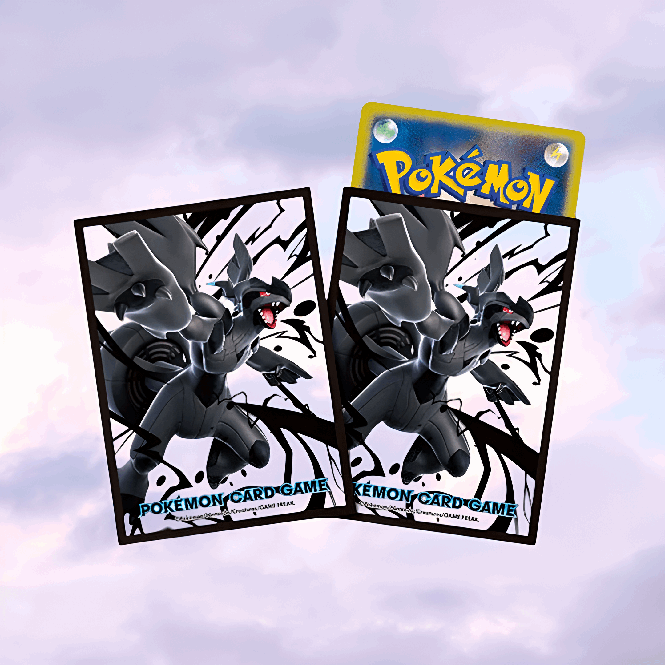 Pokemon Center Original TCG Deck Sleeves Black Bolt - Keef's Cards