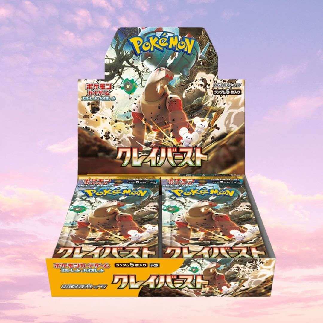 Pokemon Clay Burst Japanese Booster Box - Keef's Cards