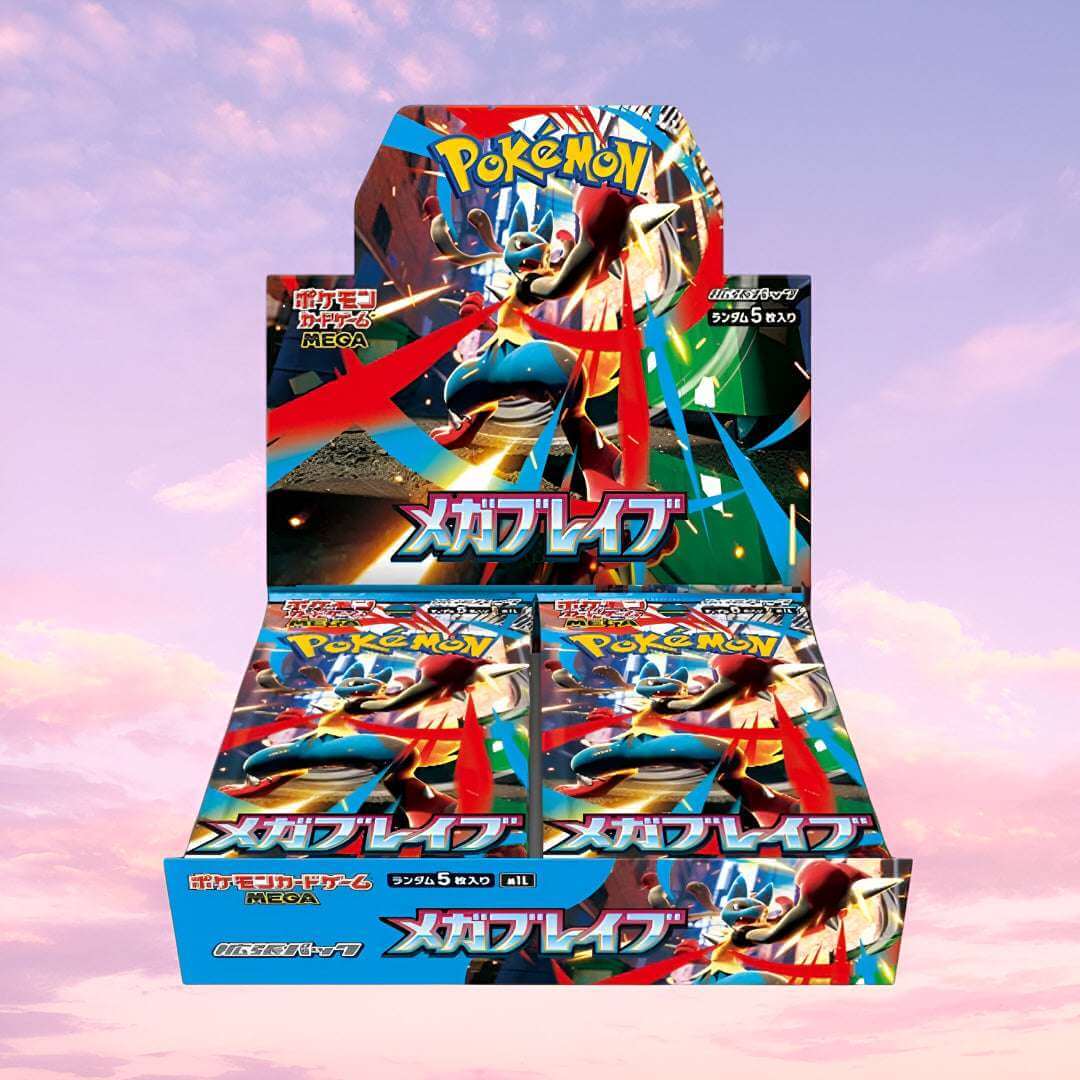 Pokemon Mega Brave Japanese Booster Box - Keef's Cards