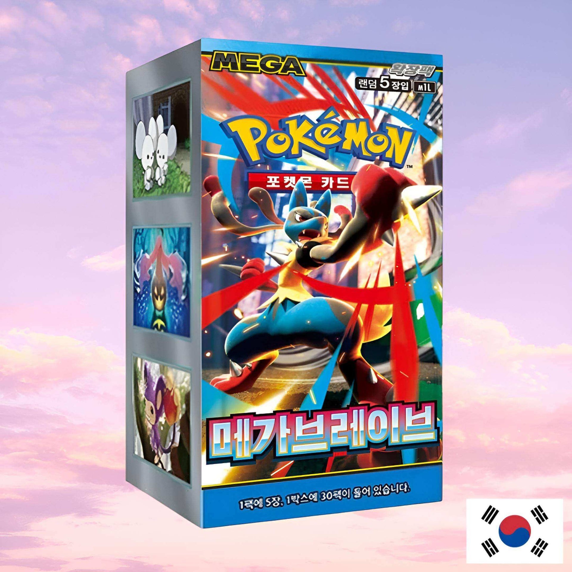 pokemon mega brave booster box Pokemon Mega Brave m1L Korean Booster Box