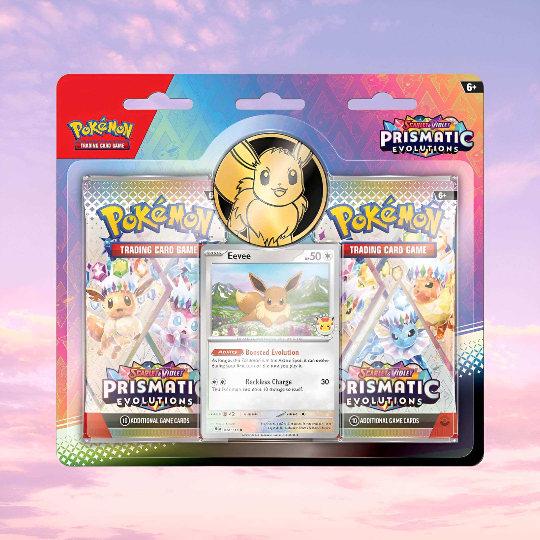 Pokemon SV8.5 Prismatic Evolutions 2-Pack Blister - Keef's Cards