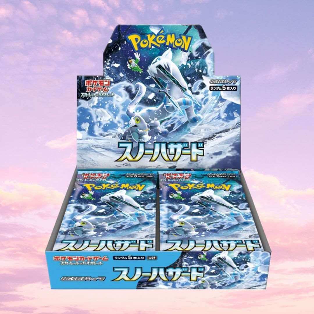 Pokemon Snow Hazard Japanese Booster Box - Keef's Cards