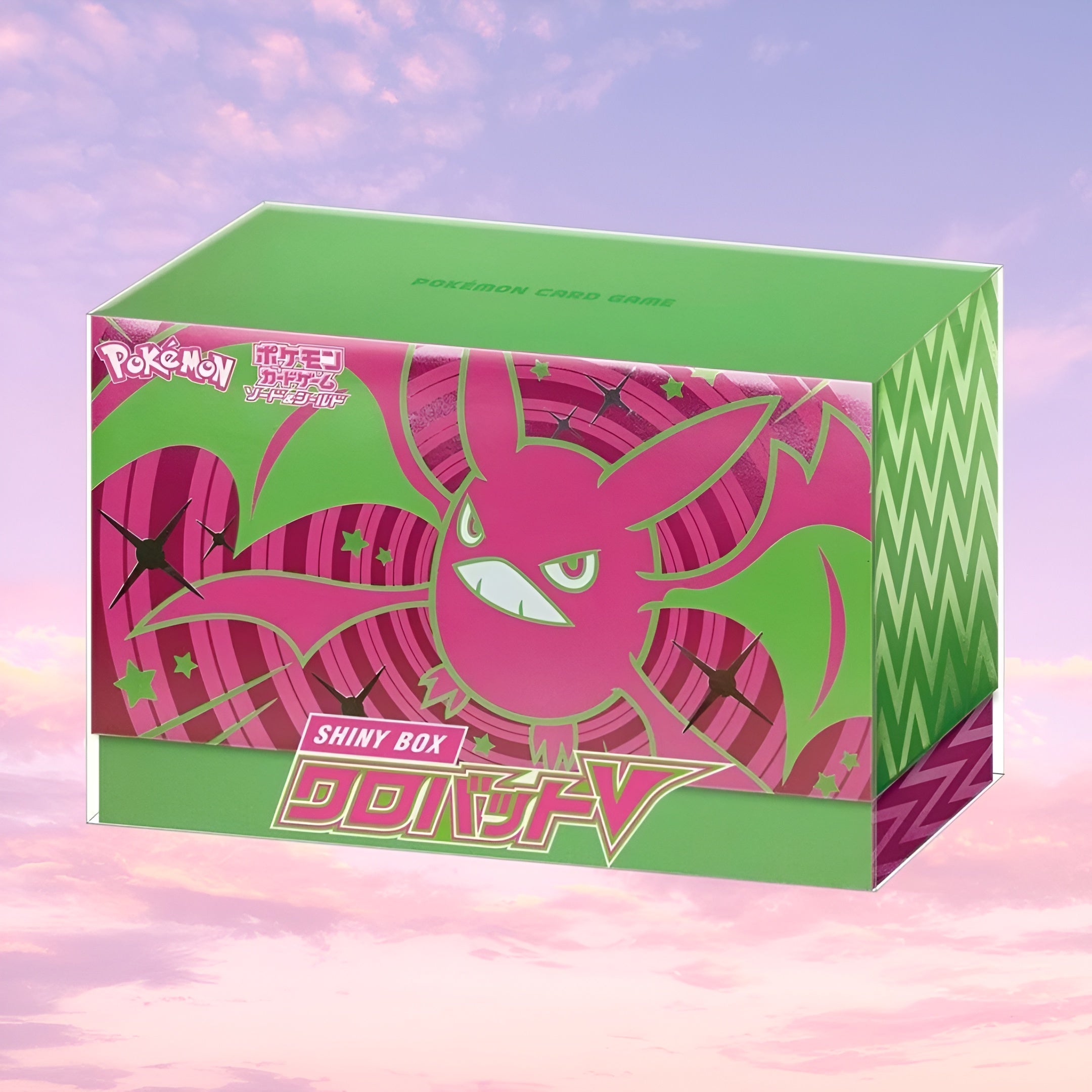 Pokemon Sword & Shield Shiny Crobat V Japanese Box - Keef's Cards