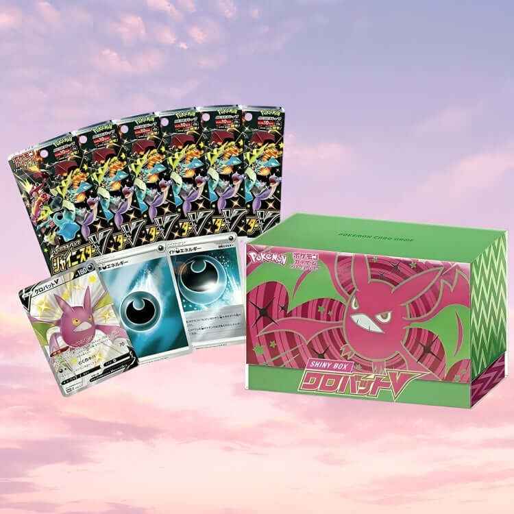 Pokemon Sword & Shield Shiny Crobat V Japanese Box – Keef's Cards