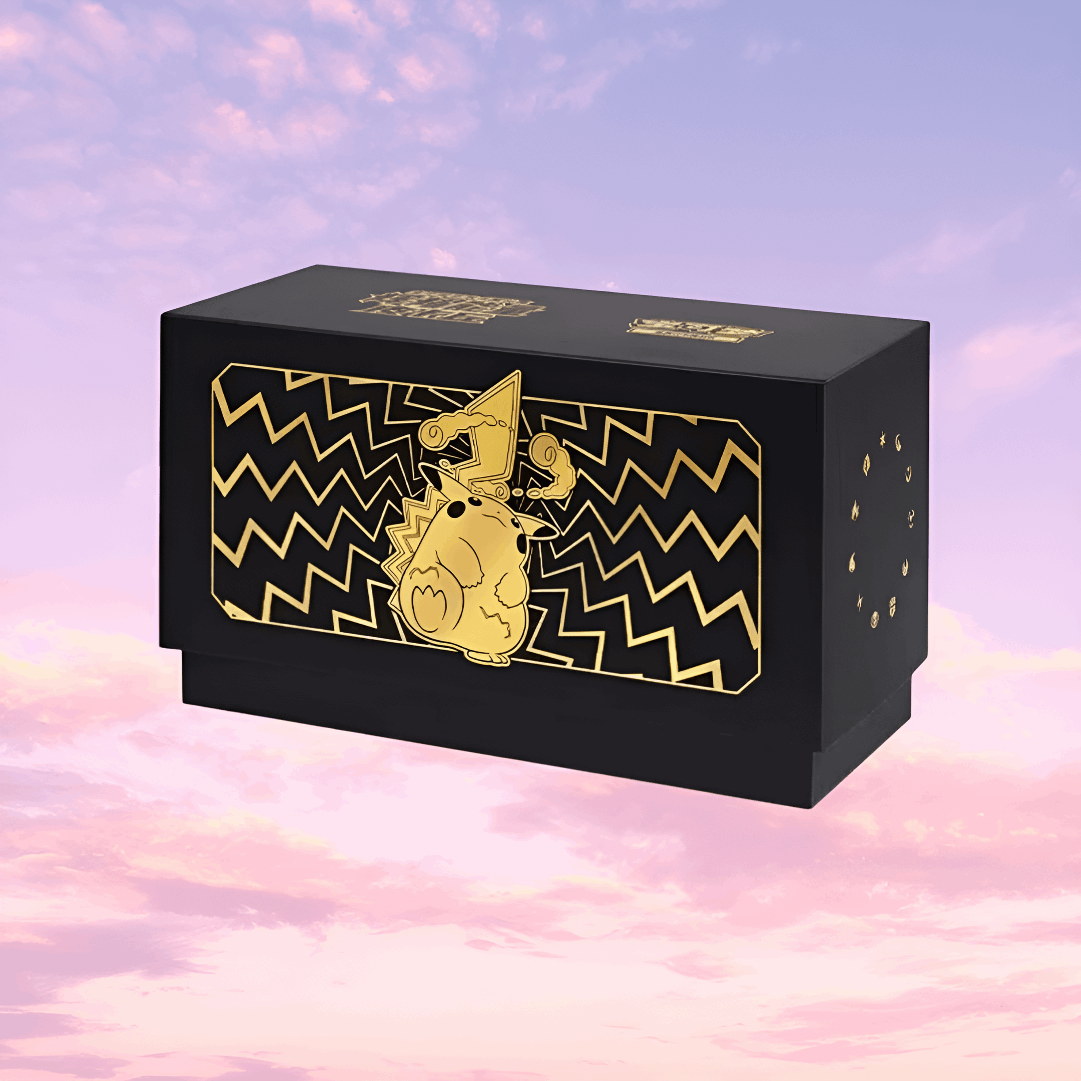 Pokemon TCG Simplified Chinese Brilliant Energy Black Gold Gift Box (Pikachu) - Keef's Cards