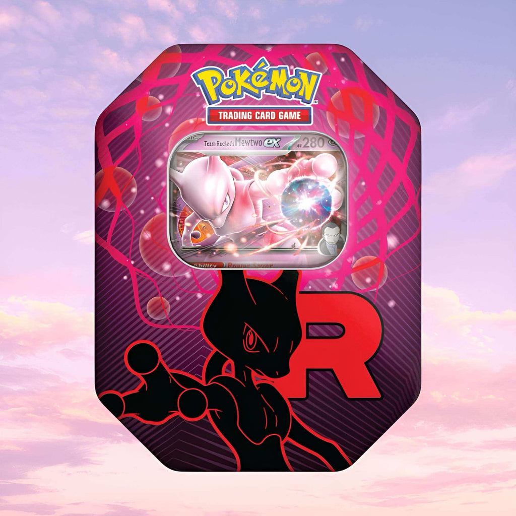 Pokemon - Team Rocket’s Mewtwo ex Tin - Keef's Cards