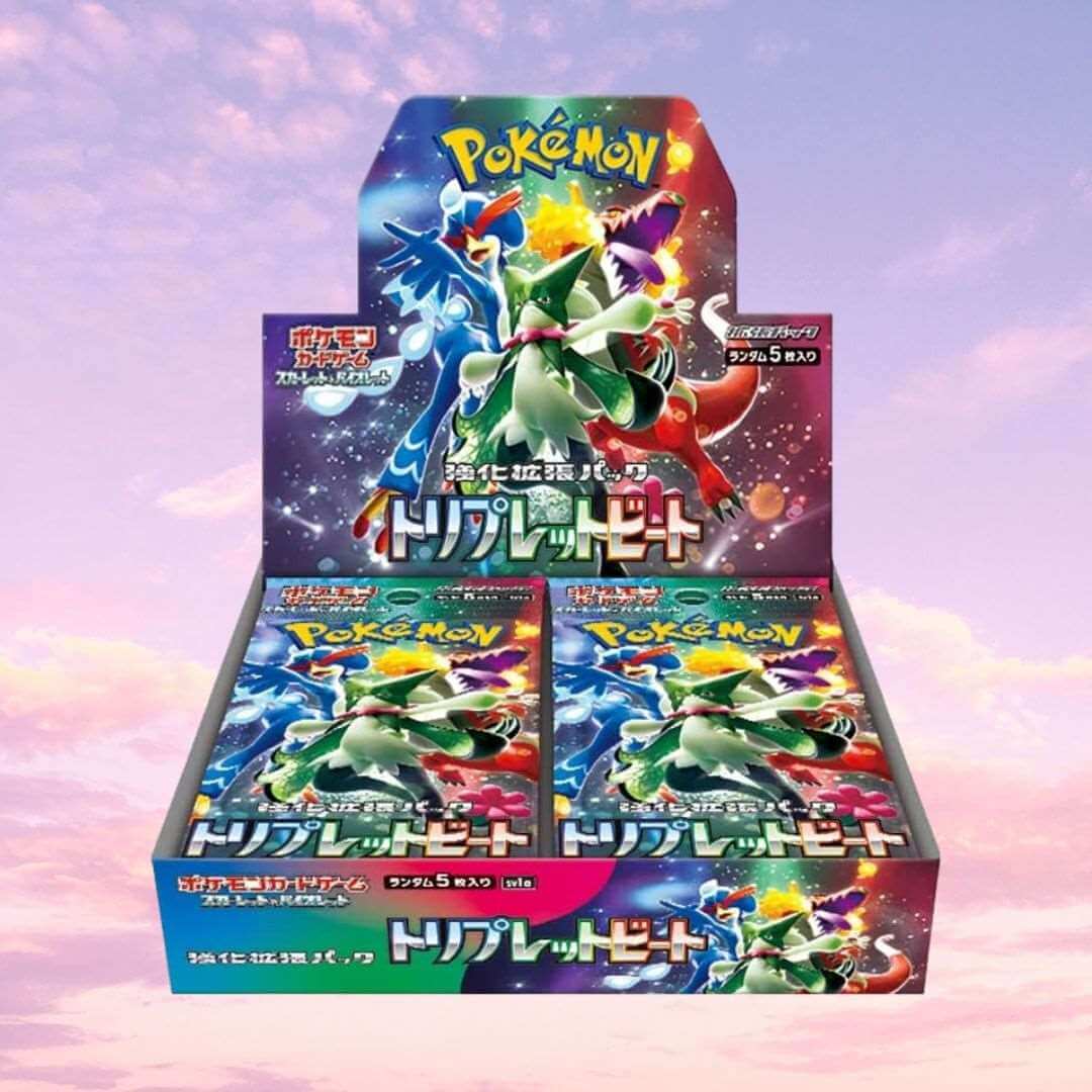 Pokemon Triple Beat Japanese Booster Box - Keef's Cards