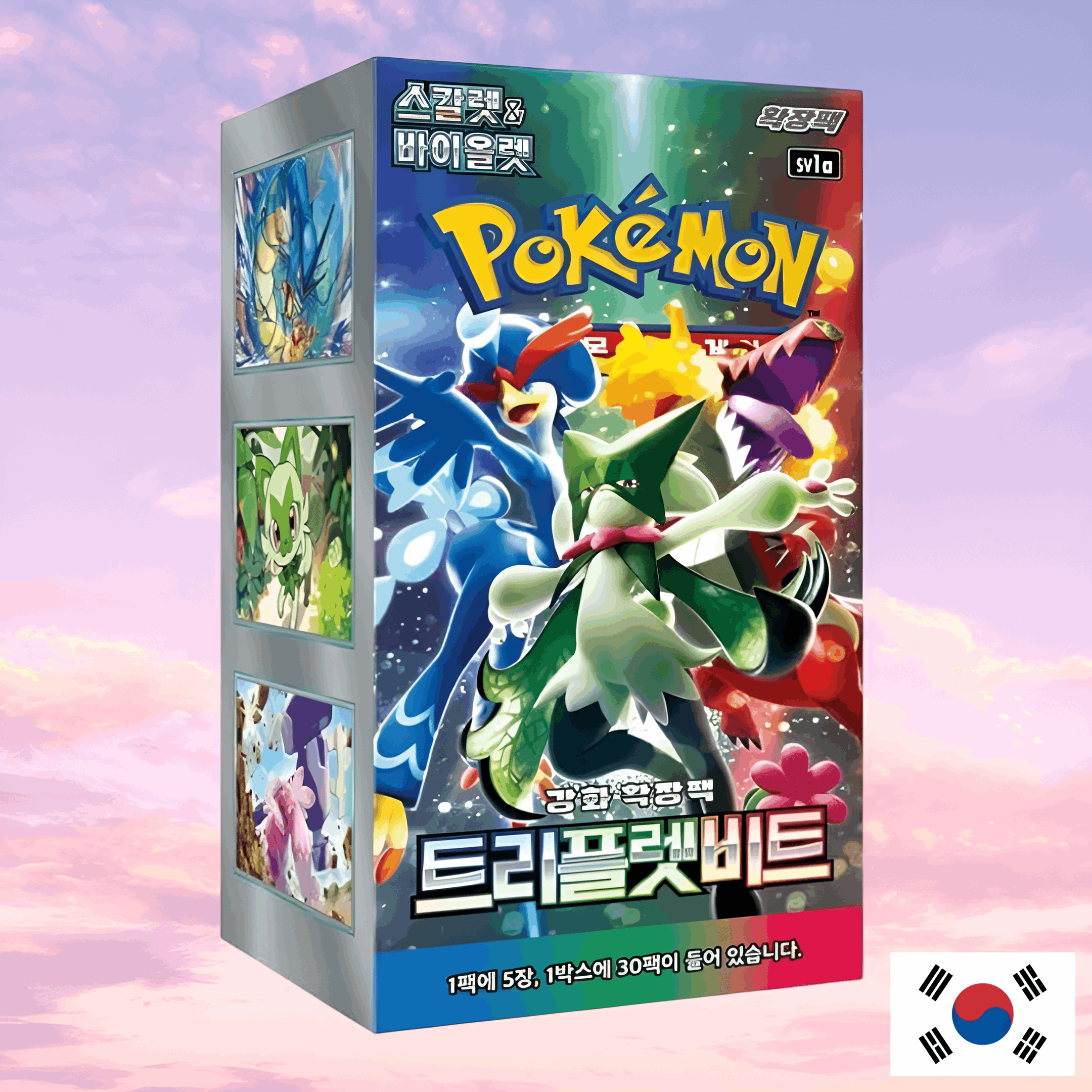 Pokemon Triple Beat Korean Booster Box - Keef's Cards