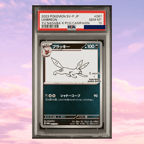 Pokemon Umbreon #67 SV-P Yu Nagaba Eevee's Japanese PSA 10