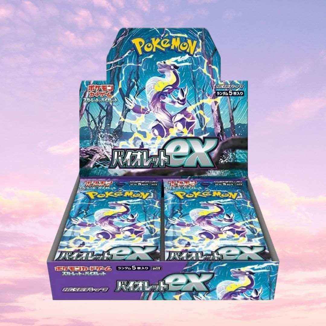 pokemon violet japanese cards Pokemon Violet EX Japanese Booster Box – Keef's Cards