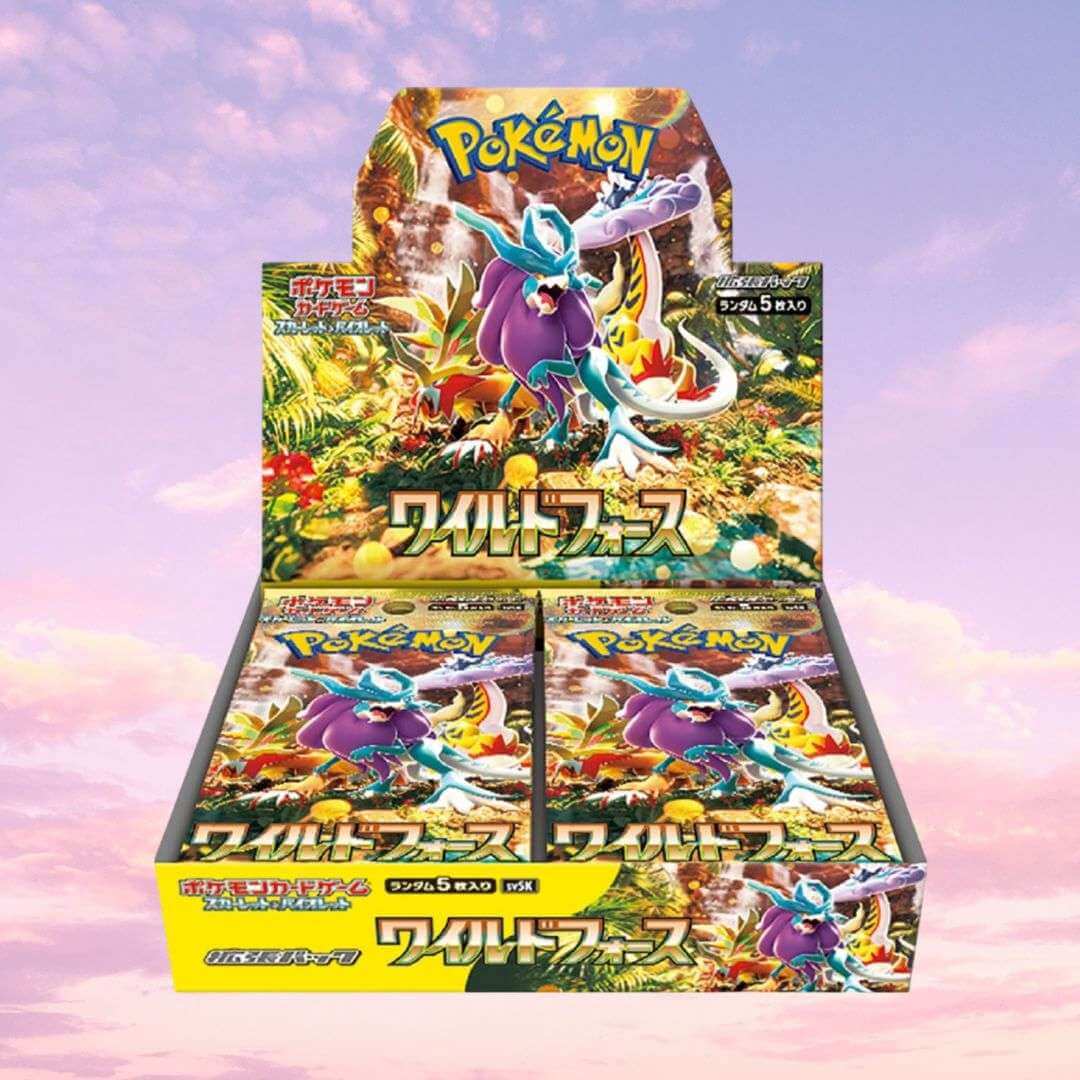 Pokemon Wild Force Japanese Booster Box - Keef's Cards