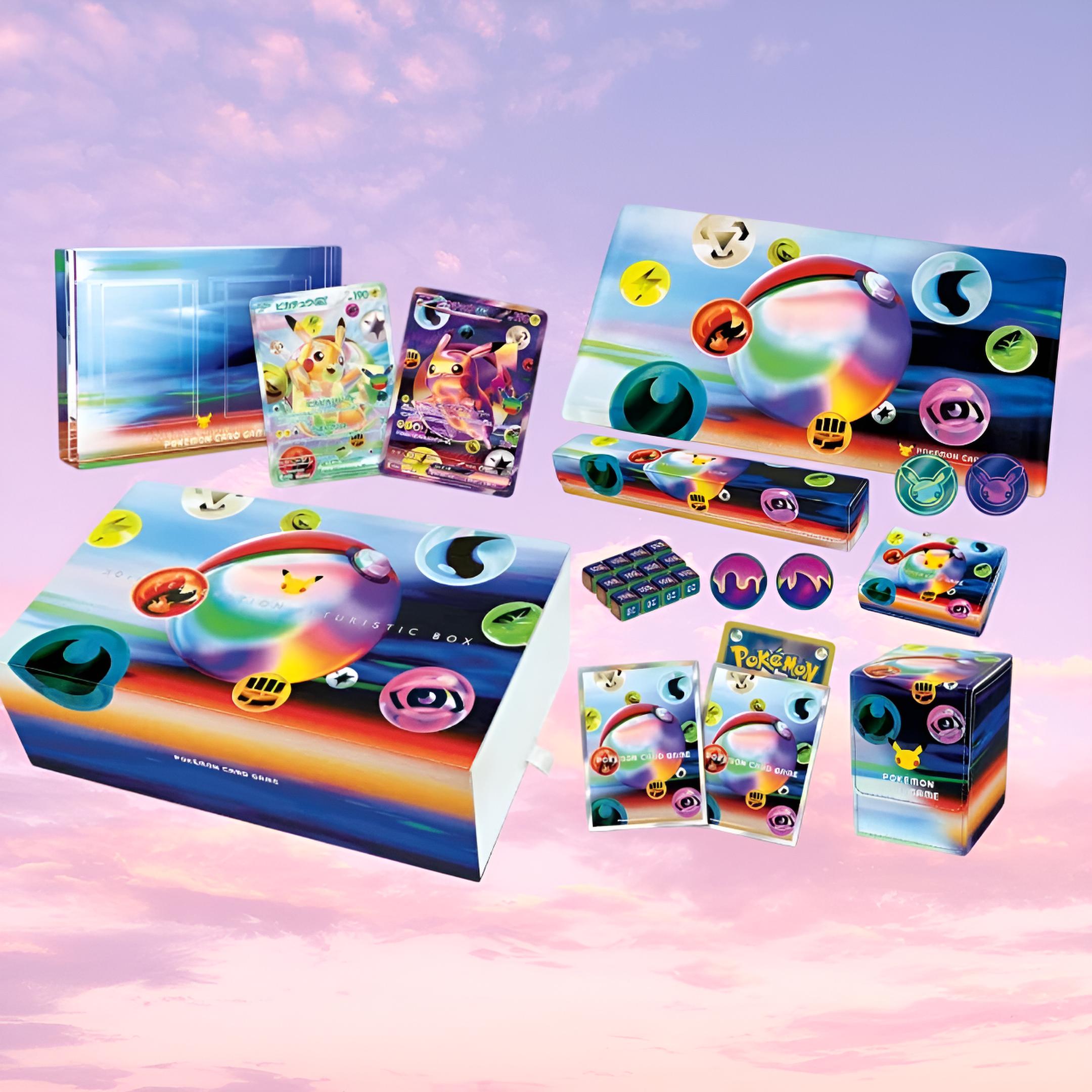 Pokemon 30th Celebration Japanese Futuristic Box