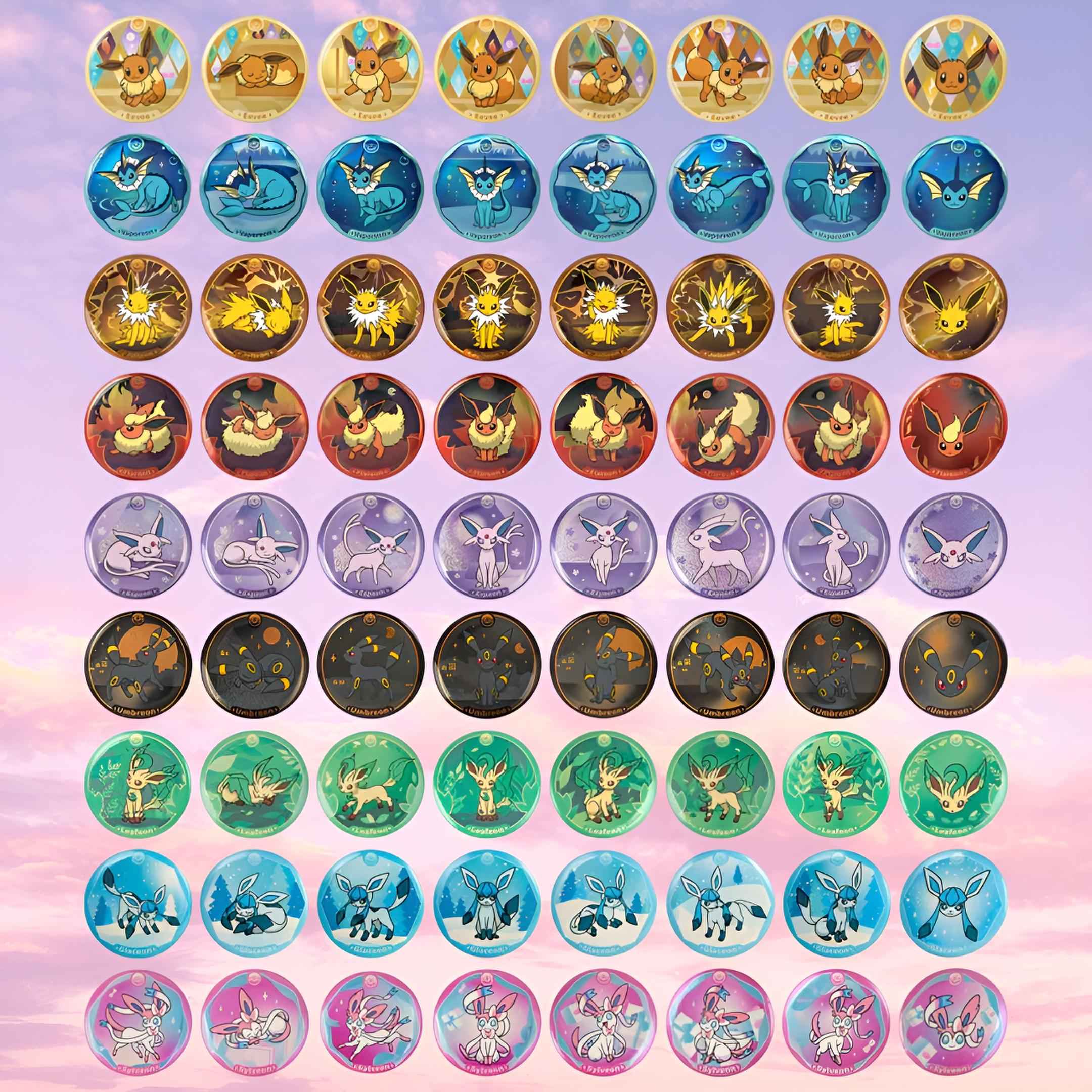 Pokemon Chinese Terastal Grand Gathering Badge Set – Keef's Cards