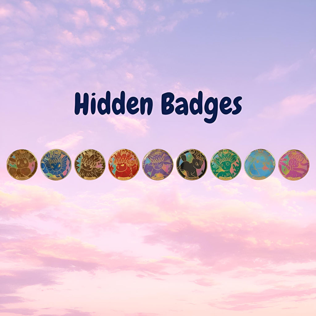 Pokemon Chinese Terastal Grand Gathering Badge Set