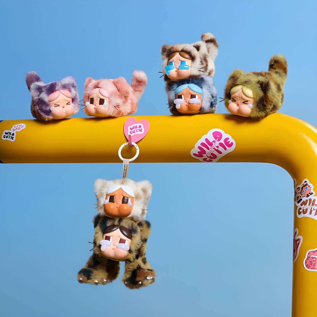 Popmart CryBaby - Wild But Cutie Plush Charm Blind Box - Keef's Cards
