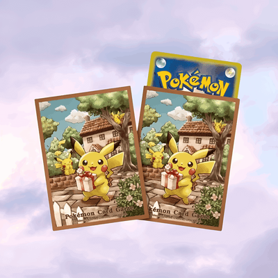Pokemon Center Original TCG Deck Sleeves Pikachu Gift