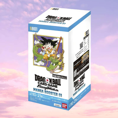 Bandai Dragon Ball  SB01 Super Card Game Fusion World Manga Booster Box
