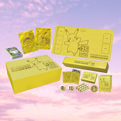 Pokemon 25th Anniversary Golden Box Celebration Japan Limited Factory Sealed