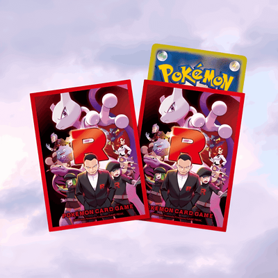 Pokemon Center Original TCG Deck Sleeves Glory of Team Rocket