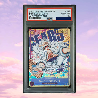 ONE PIECE JPN OP05-AWAKENING OF THE NEW ERA #119 MONKEY D. LUFFY PSA 10