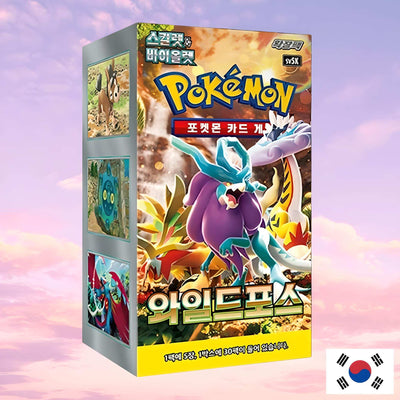 Pokemon Wild Force Korean Booster Box