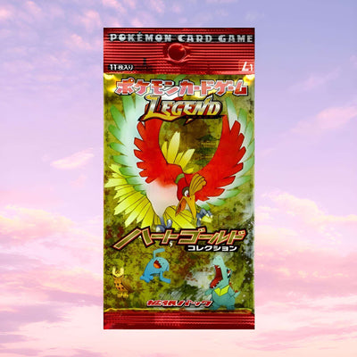 Pokemon Heart Gold L1 Legend 1st Edition Japanese Booster Pack
