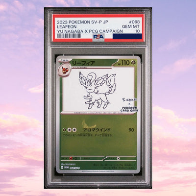 Pokemon Leafeon #68 SV-P Yu Nagaba Eevee’s Japanese PSA 10
