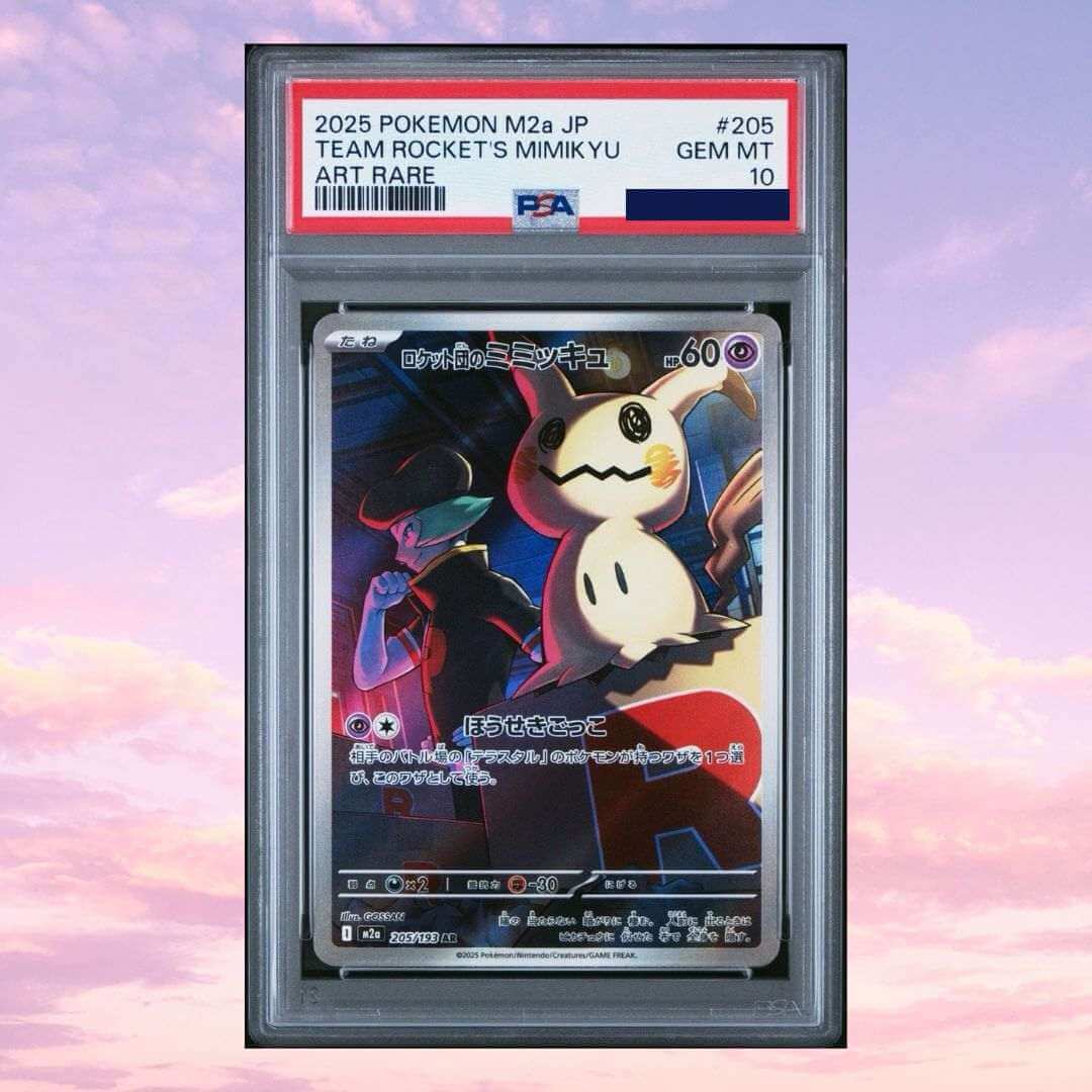 Pokemon Mimikyu #205 Mega Dream EX Japanese PSA 10