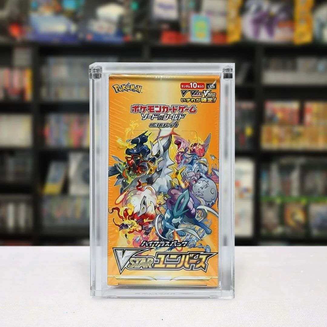 EVORETRO Acrylic Case Magnetic Display Japanese Small Booster Box