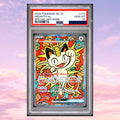 Pokemon Meowth ex 114/080 Nihil Zero Japanese PSA 10