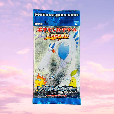 Pokemon Soul Silver L1 Legend 1st Edition Japanese Booster Pack