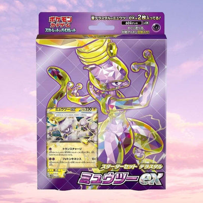 Pokemon Card Game Scarlet & Violet Starter Set Terastal Mewtwo EX